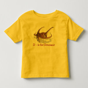 D é para o t-shirt da criança do Alamosaurus do