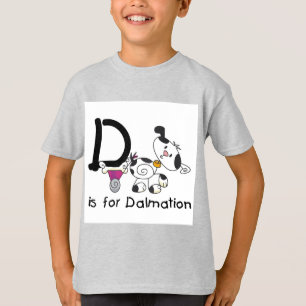 D é para t-shirt e presentes de Dalmation