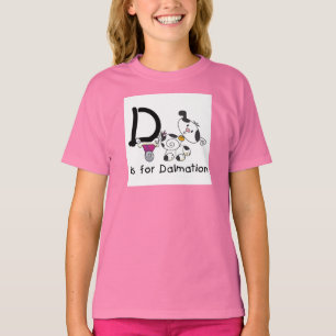 D é para t-shirt e presentes de Dalmation