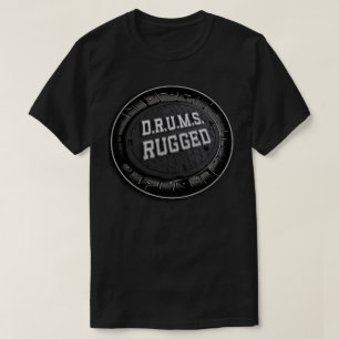 D.R.U.M.S. RUGGGED MANHOLE T-shirt do COBRIR