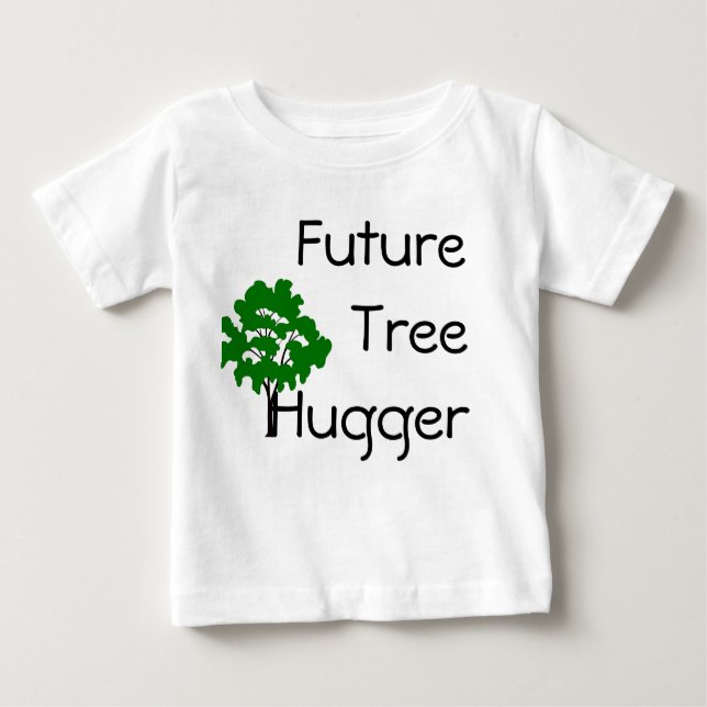 Da árvore de Hugger t-shirt chique futuro (Frente)