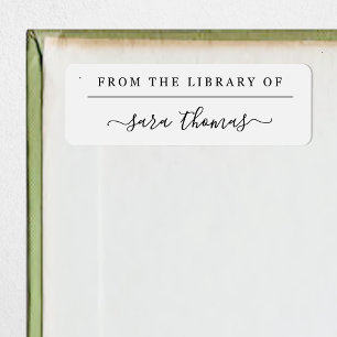 Da Biblioteca da Etiqueta do Livro