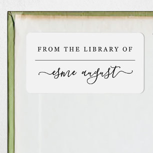 Da Biblioteca da Etiqueta do Livro