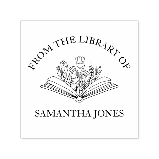 Da Biblioteca do Carimbo das Flores Elegantes (Design)