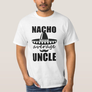 Da camisa média do tio do Nacho t-shirt engraçado