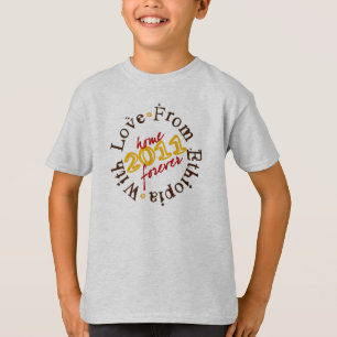 Da casa camisa da adopção para sempre para menin
