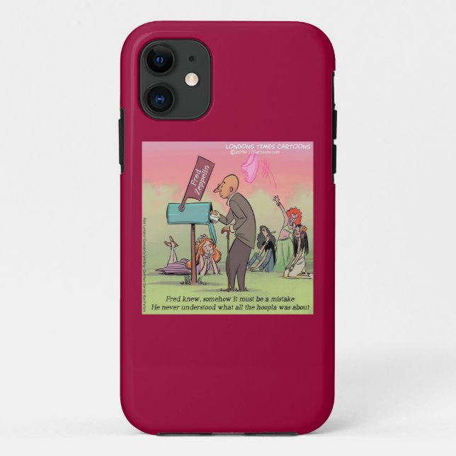 Da Case-Mate Capa engraçada para iPhone 5 Old Man Rock (Verso)