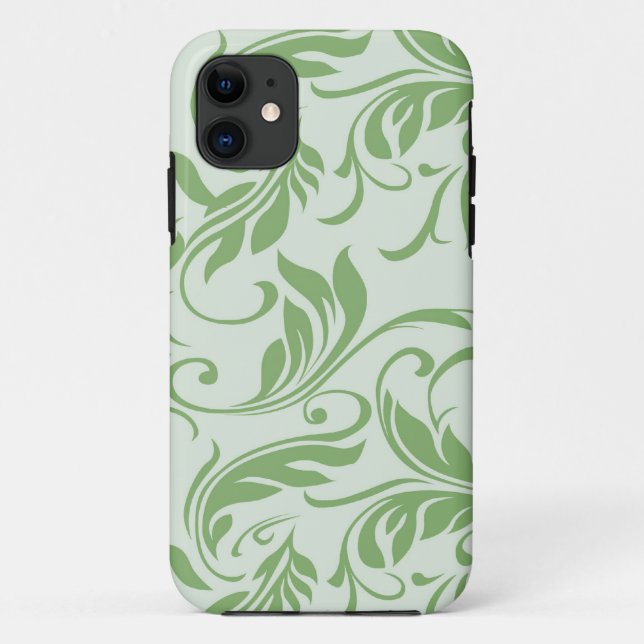 Da Case-Mate Capa Verde Floral para iPhone 5 (Verso)