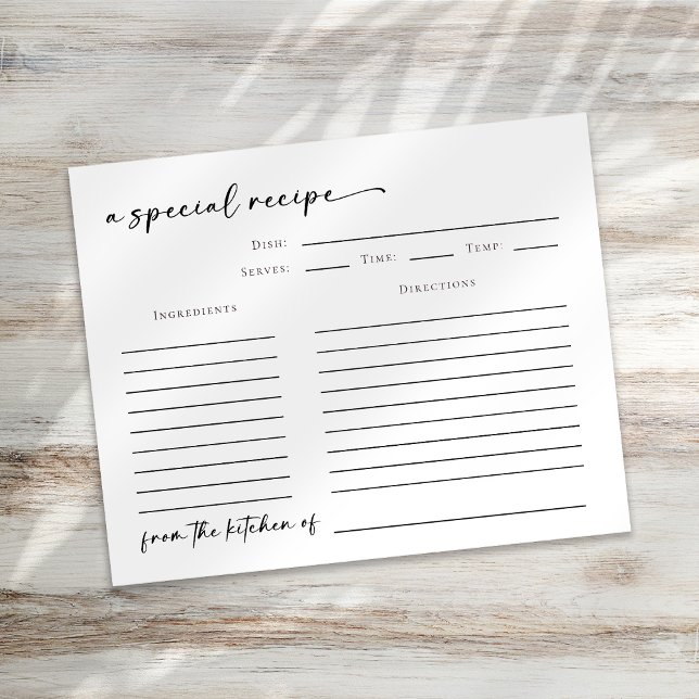 Da Cozinha da Placa de Receita do Chá de panela (Criador carregado)