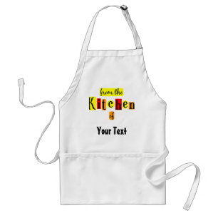 Da Cozinha do Avental Personalizado Retro
