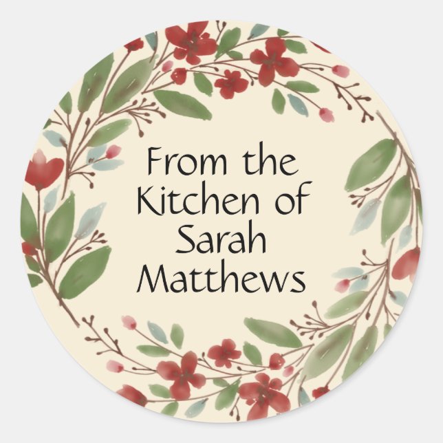 Da cozinha dos autocolantes (Frente)