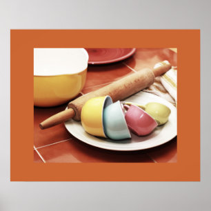 Da cozinha dos utensílios poster da vida ainda