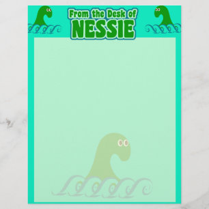 Da escrivaninha de Nessie!