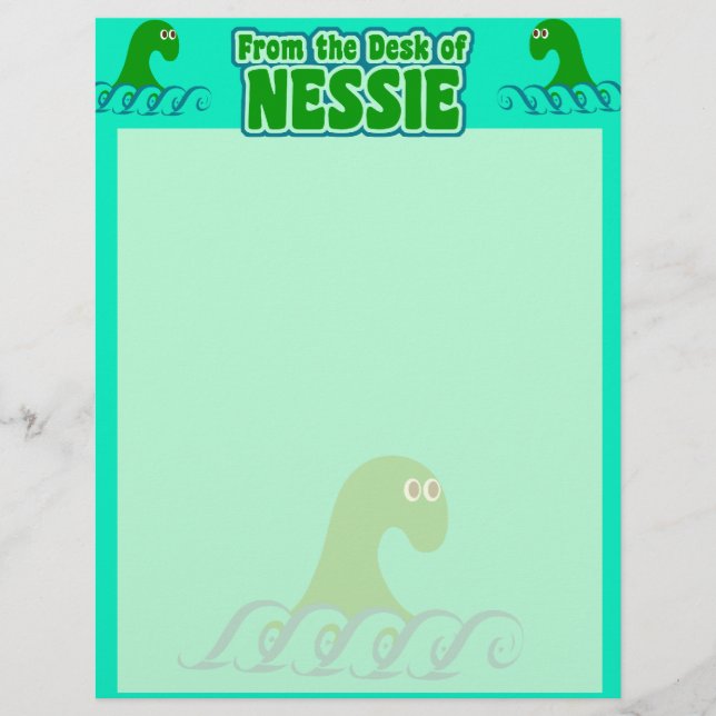 Da escrivaninha de Nessie! (Frente)