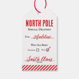 Da Etiqueta de presentes de Papais noeis para cria