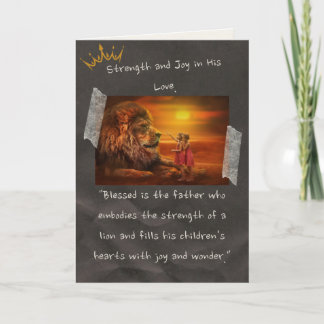 Da Filha ao Pai, cartão de Dia dos Pais 13 x 18 cm