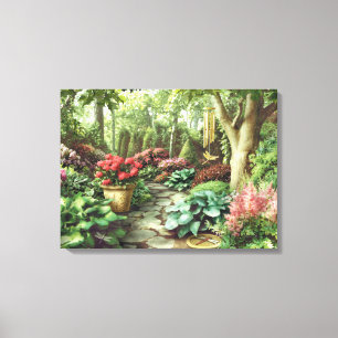 Da "impressão das canvas do jardim libélula" de