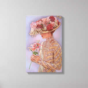 Da "impressão das canvas senhora Jessica"