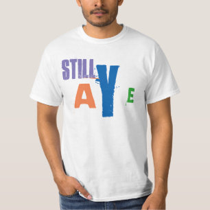 Da independência t-shirt escocês ainda Aye