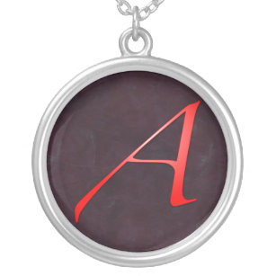 Da letra "A" escarlate da colar do pendente