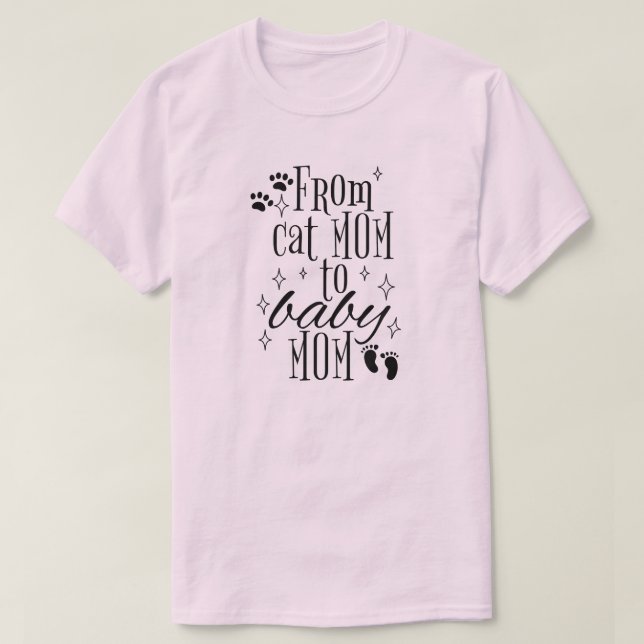 Da Mãe De Gato À Camisa Da Mãe De Bebê, Revelação  (Frente do Design)