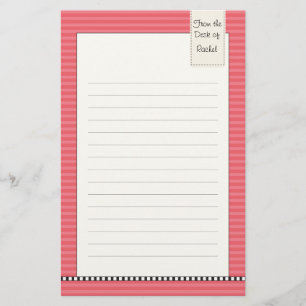 Da mesa… de artigos de papelaria