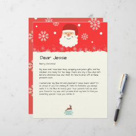 Da Mesa de Papais noeis|Carta de Natal Personaliza