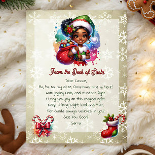 Da mesa de Papais noeis para crianças