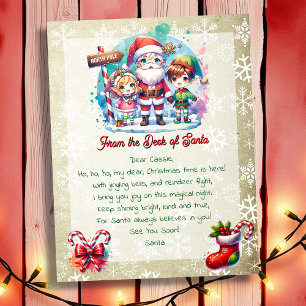 Da mesa de Papais noeis para crianças   Anime Cart