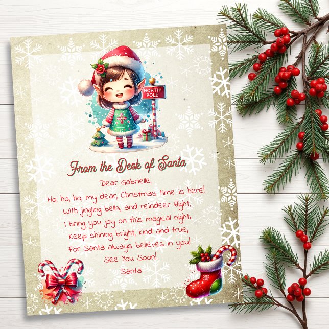 Da mesa de Papais noeis para crianças | Anime Girl (Criador carregado)