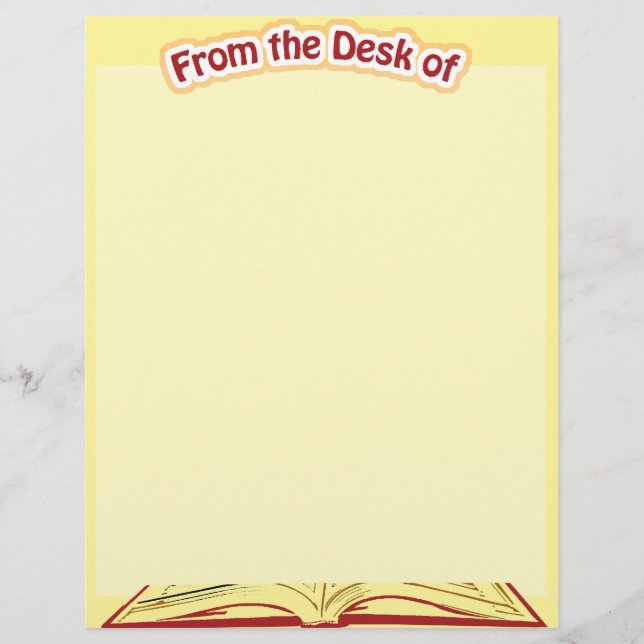 Da mesa de papelaria (Frente)