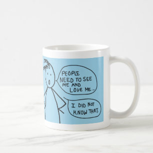Da necessidade pessoas de caneca de café