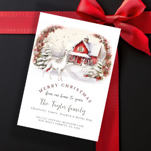 Da nossa casa ao seu cartão de Natal