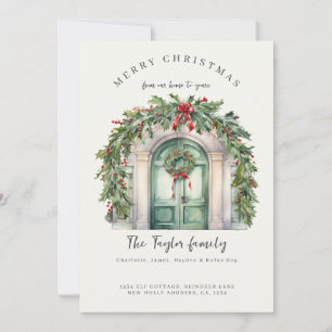 Da nossa casa ao seu cartão de Natal