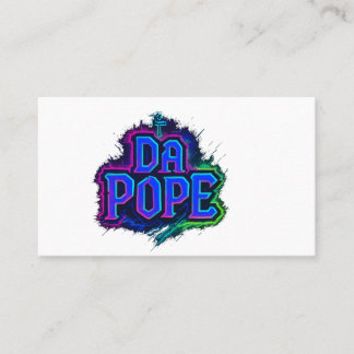 Da Pope Cartão de visita Design