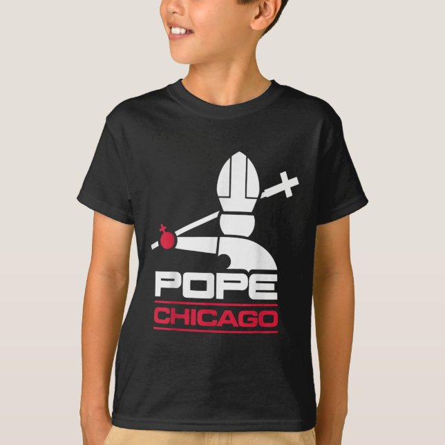 Da Pope Leo Xiv Camisa Baseball Chicago (Frente)