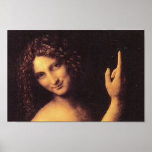 DA VINCI JOHN POSTER BAPTIST