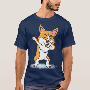 Dabbing Corgi for Corgi Owner Premium T-Shirt