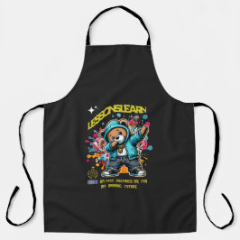 DABBING FUTURE LESSONS LEARN All-Over Print Apron
