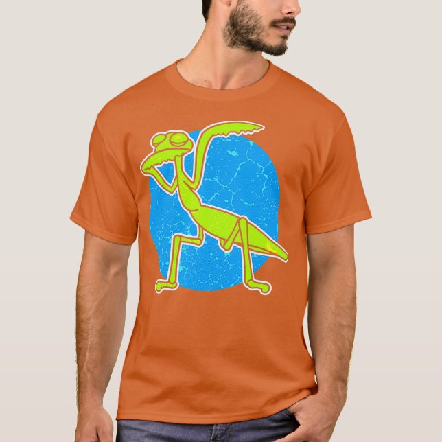 Dabbing Praying Mantis - Camisa De Inseto Engraçad (Frente)