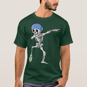 Dabbing Skeleton Water Polo Halloween Costumes Swi