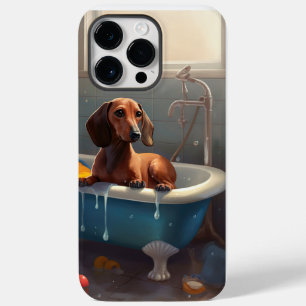 Dachshund Bathtime