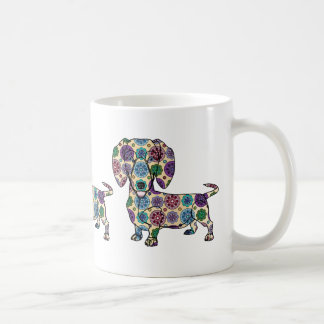 Dachshund - caneca de café colorida