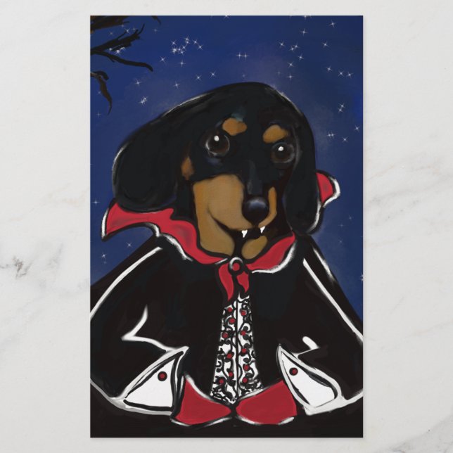 Dachshund de Halloween (Frente)