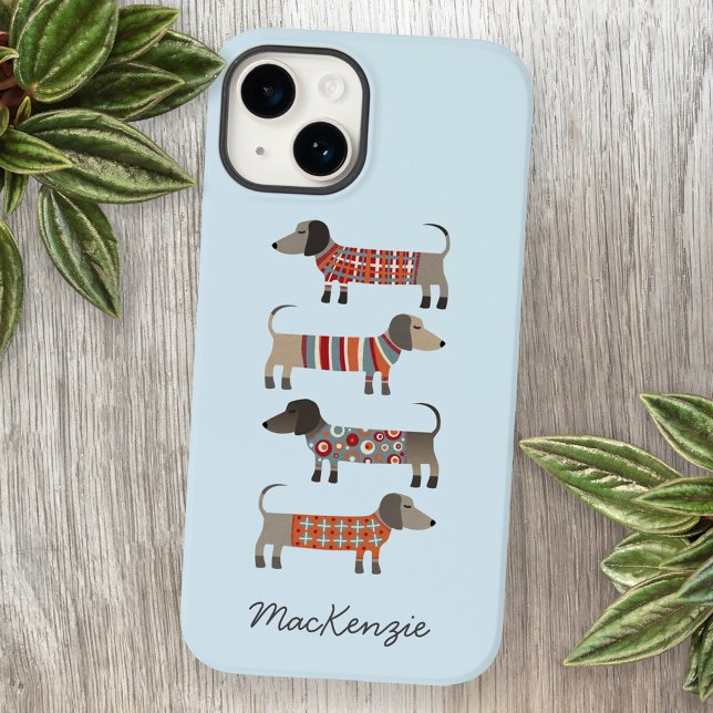 Dachshund Dog Personalizado (Criador carregado)