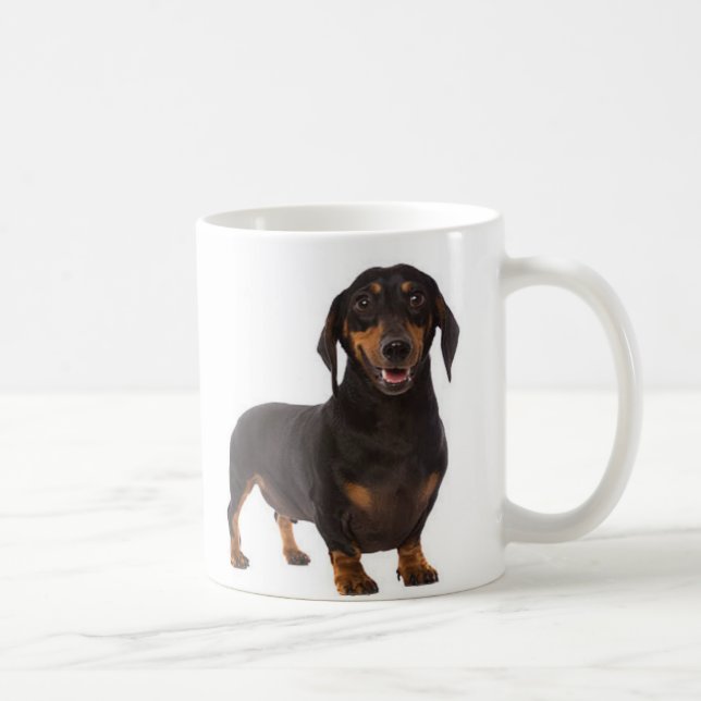 Dachshund - Doxie - caneca de café (Direita)
