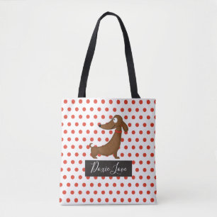 Dachshund (Doxie) Love Tote Bag
