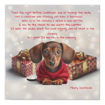 Dachshund Filhote Personalizado 