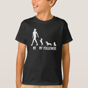 Dachshund, Meus Seguidores, Camisa Dachshund Lover