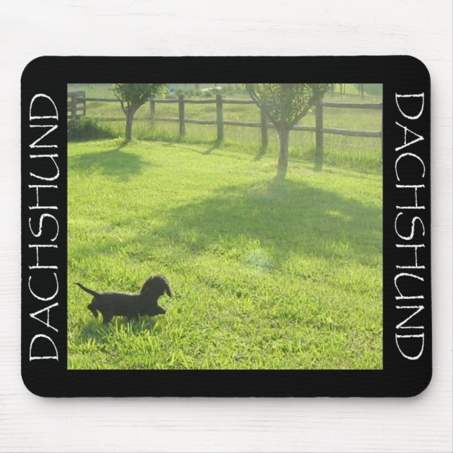 Dachshund Mousepad (Frente)